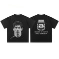 Cristiano Ronaldo Neymar Lionel Messi Football Superstar Portrait Printed Tee Men's Women's Cotton Casual 2026 Summer T Shirt