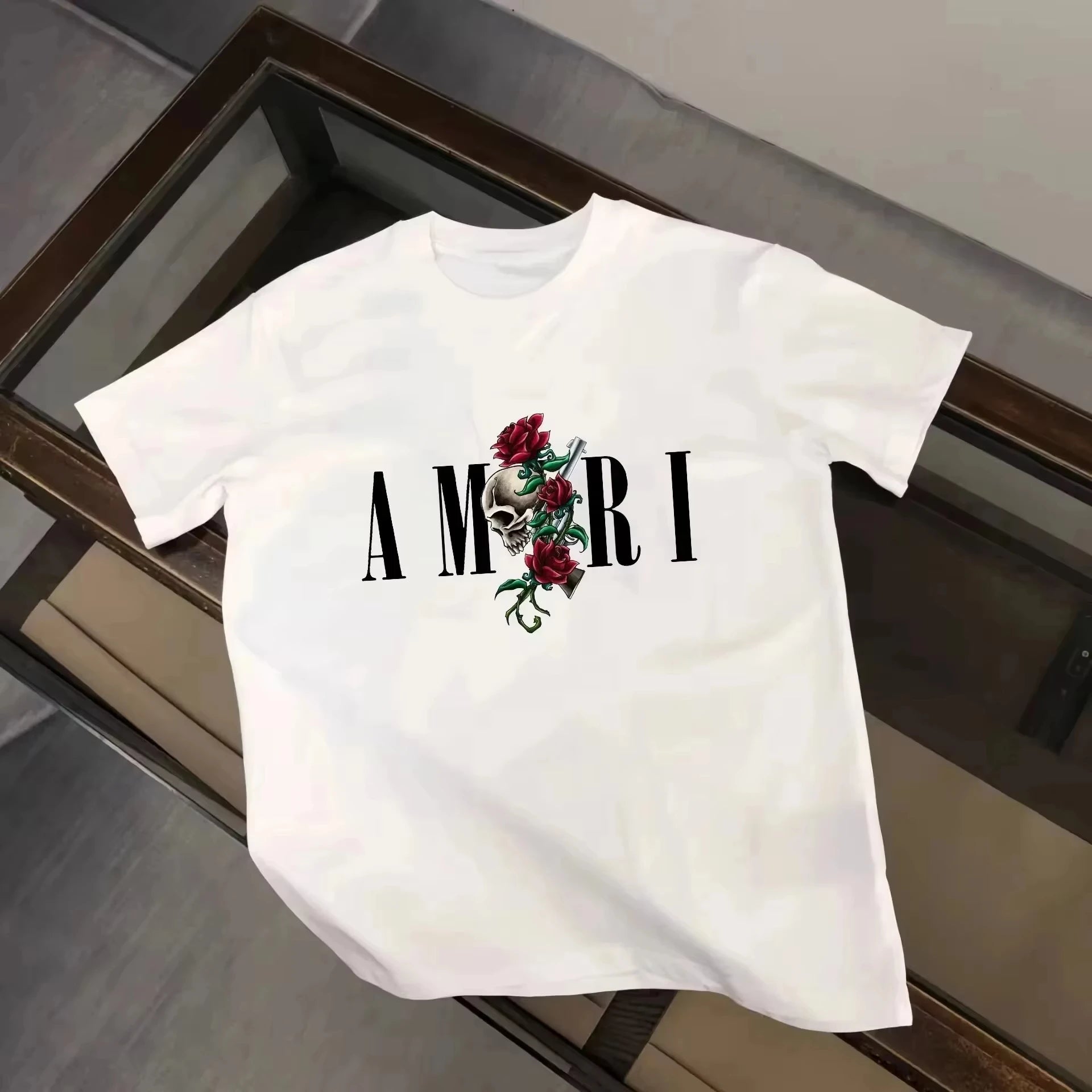 2026 Summer Graphic Print Y2k T-shirt Man Woman Short Sleeved Luxury Tees Clothing Loose Pure Cotton Soft Tops Fashion