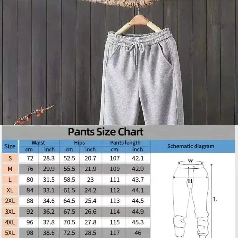 American Knife Street Men's Printed Wide-leg Pants, US Dollar Logo Sports Long Pants, Cool and Trendy Autumn Men's Gifts